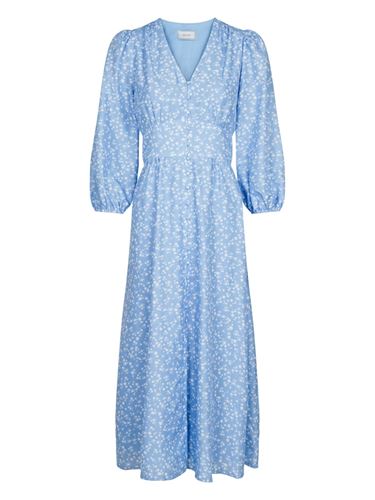 Olana cloud flower dress - light blue